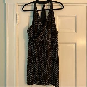 Free People Black Beaded Party Dress